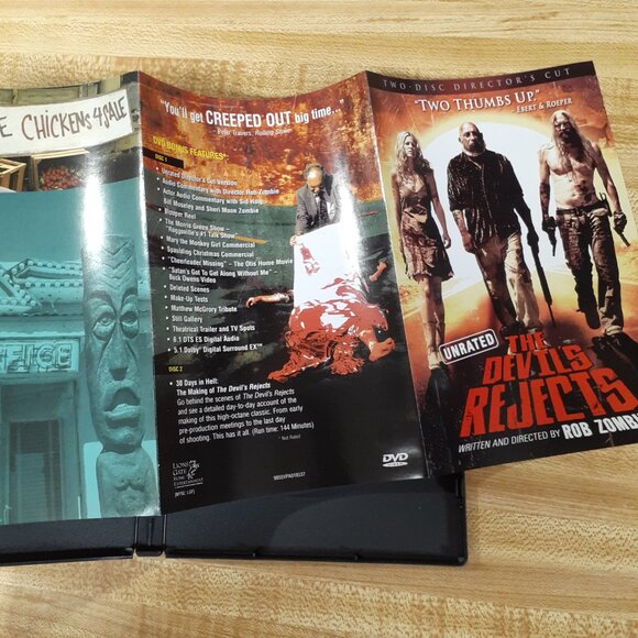 The Devils Rejects Unrated Directors Cut 2 Disc DVD Rob Zombie Horror 2005 - Picture 5 of 7